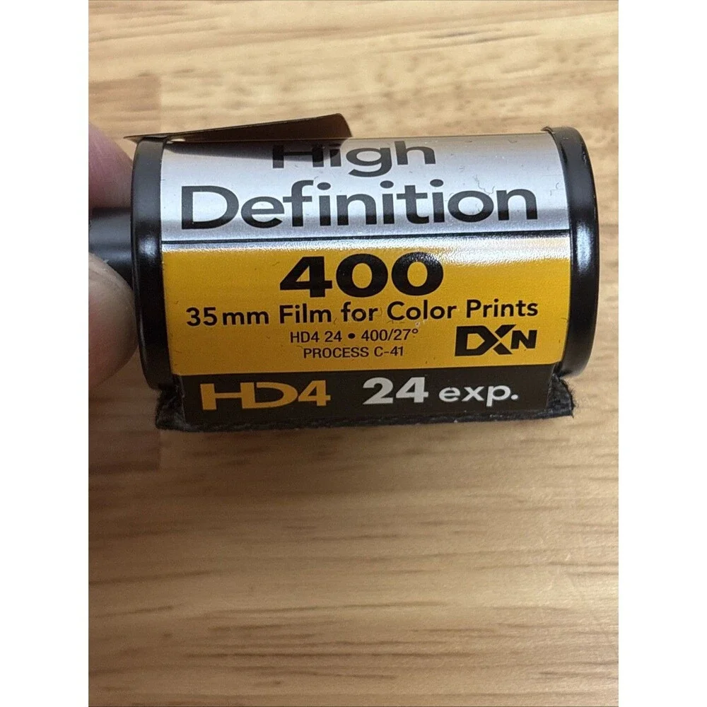 Kodak Max 800 Film Roll 2-Pack High Def 400 1 Roll Color Film Expired 35mm 24exp